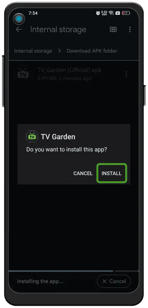 Install & Launch MiniShort